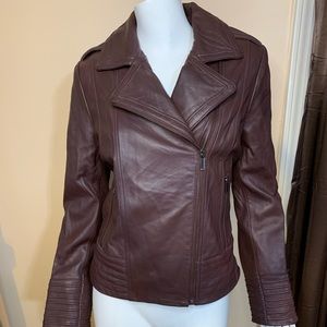 Badgley Mischka leather jacket